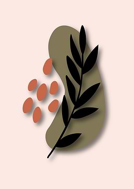 Abstract Floral Art Print