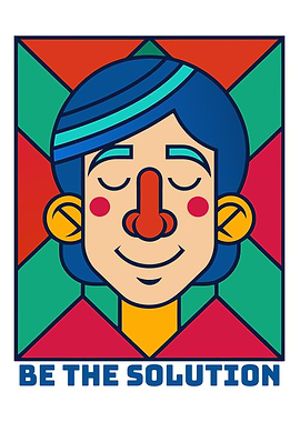 Be The Solution Illustration