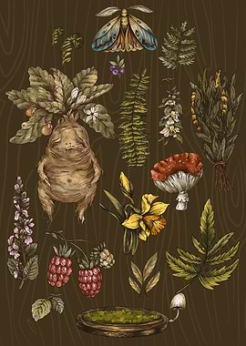 Witchy Forest Remedies Herbalist