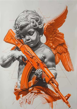 Angel with AK-47
