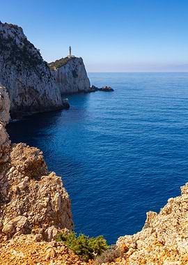 Lighthouse on a Cliff