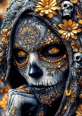 Sugar Skull Woman