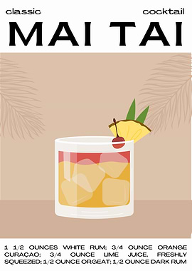 Mai Tai Cocktail Recipe