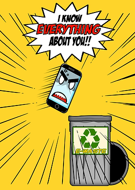 Angry Phone E-Waste