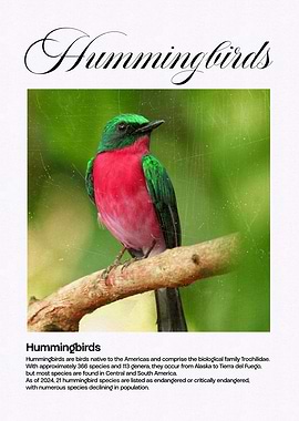 Hummingbird on Branch