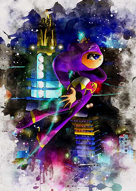 NiGHTS into Dreams Watercolor