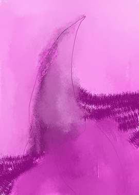 Abstract Pink Artwork