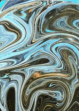 Abstract Swirling Pattern
