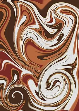 Abstract Swirling Pattern