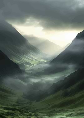 Misty Mountain Valley