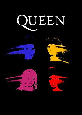 Queen Portrait Poster