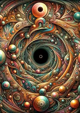 Abstract Swirling Pattern