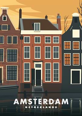 Amsterdam Canal Houses