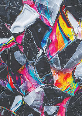 Abstract Swirls of Color