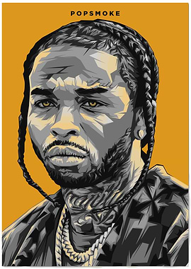 Pop Smoke Portrait