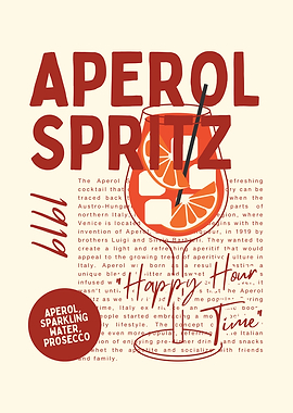 Aperol Spritz Happy Hour