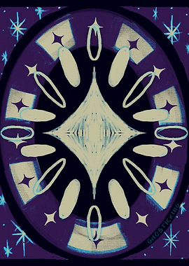 Abstract Starburst Design