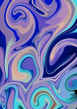 Abstract Swirling Pattern
