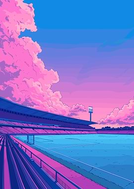 Stadium Sunset