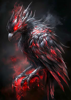 Fiery Raven