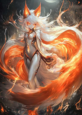 Fiery Fox Spirit