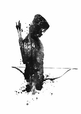 Arrow Watercolor Art