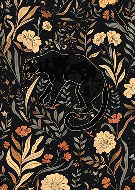 Black Panther in Bloom