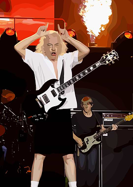 Angus Young AC DC