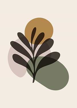 Abstract Floral Art Print