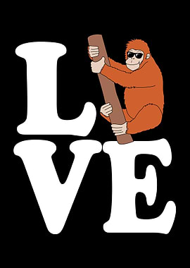Orangutan Love