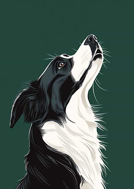 Border Collie Portrait