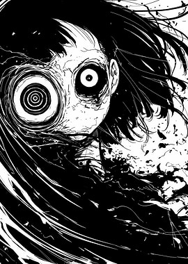 Horror Manga Girl
