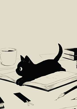 Black Cat Reading
