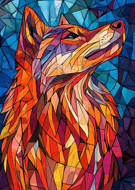 Wolf in Stained Glass
