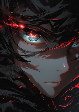 Anime Character Close-Up