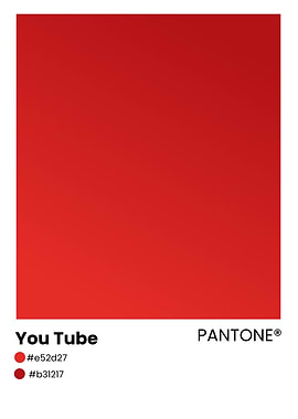 YouTube Red Color Palette