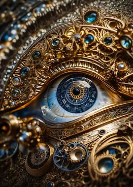 Steampunk Eye Clockwork