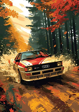 Quattro Rally Car