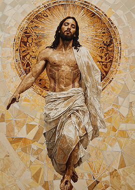 Modern Jesus Painting