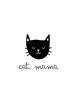 Cat Mama Illustration
