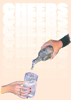 Cheers Illustration