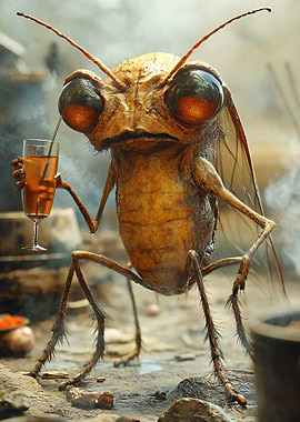 Bug with a Drink