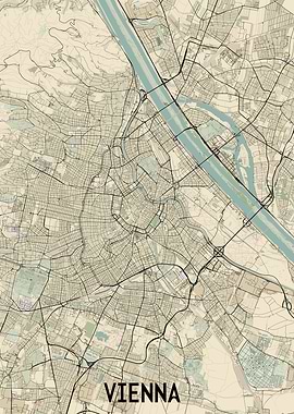 Vienna City Map