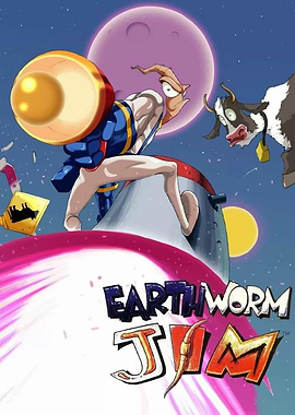 Earthworm Jim Game Art