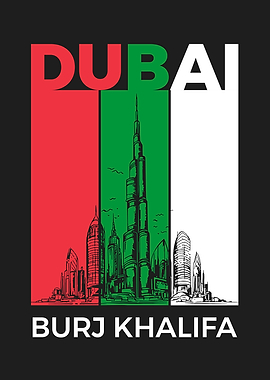 Dubai Skyline Burj Khalifa