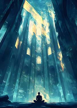 A Cathedral of Shadows Art