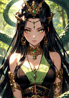 Anime Snake Queen