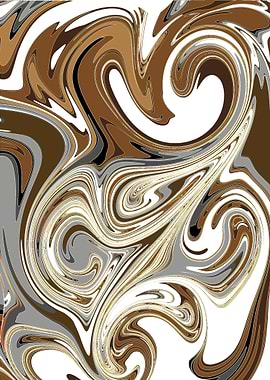 Abstract Swirling Pattern