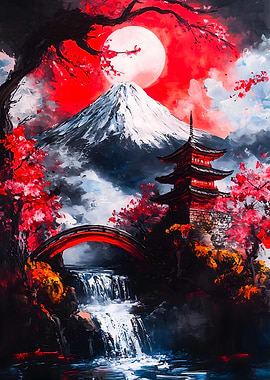 Mount Fuji Landscape