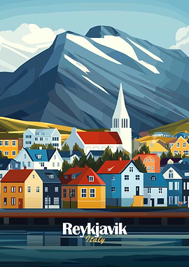 Reykjavik Cityscape